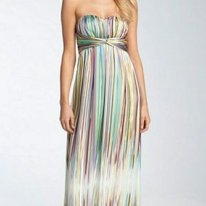 Jessica Simpson Sweetheart Maxi Dress Sz Small